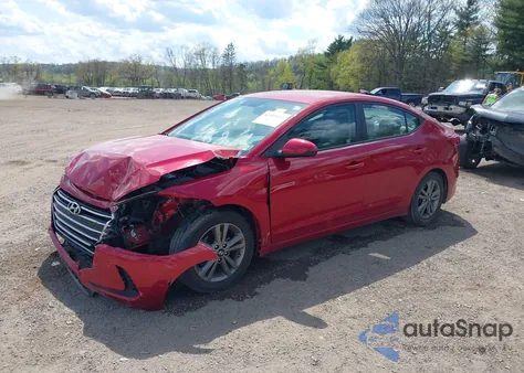 2018 Hyundai Elantra Sel from USA, damaged, VIN 5NPD84LF2JH331202